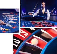 Live dealer Texas Hold'em Bonus table on jayabola ink platform